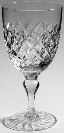 Dennis Diamonds Water Goblet