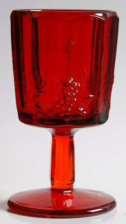 Panel Grape Ruby by L G Wright Glass