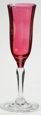 Rose Lustre Brandy/Cordial Glass