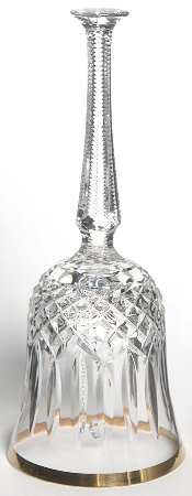 Royal Gold Bell Made From Wine Glass