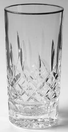 Platinum Lismore Tall Highball Glass