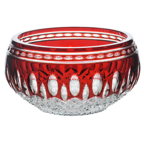 Clarendon 5" Ruby Round Bowl by Waterford Crystal