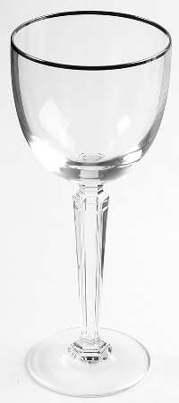 Metropolitan Platinum Wine Glass