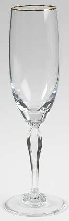 Allegra Gold Fluted Champagne