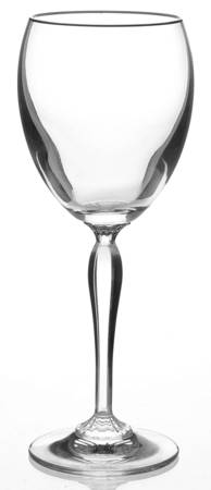 Allegra Platinum Wine Glass