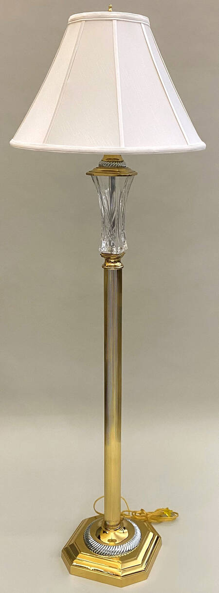 Florence Court Collection 60" Floor Lamp & Shade