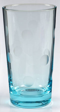 Polka Dot Green Highball