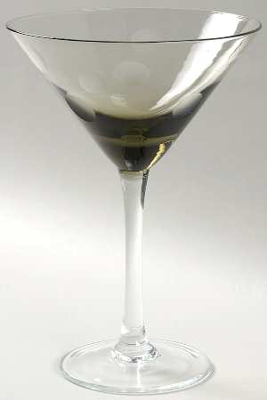 Polka Dot Smoke Martini