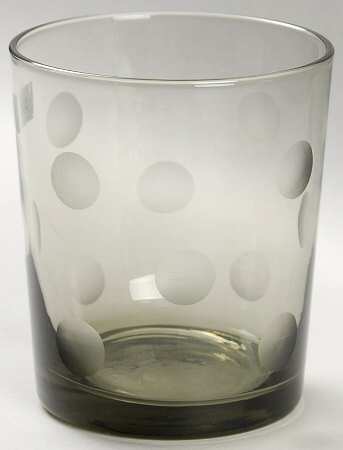 Polka Dot Smoke Double Old Fashioned