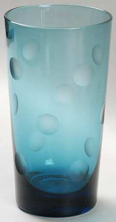 Polka Dot Sapphire Highball