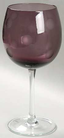 Polka Dot Amethyst All Purpose Wine