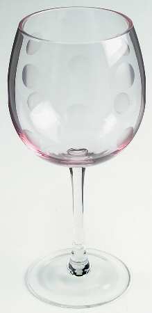 Polka Dot Pink All Purpose Wine