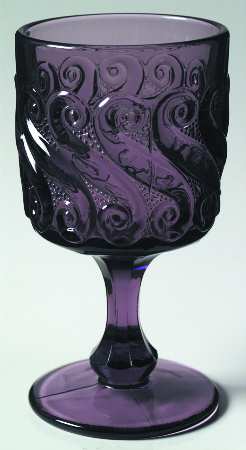 S Amethyst by L G Wright Glass