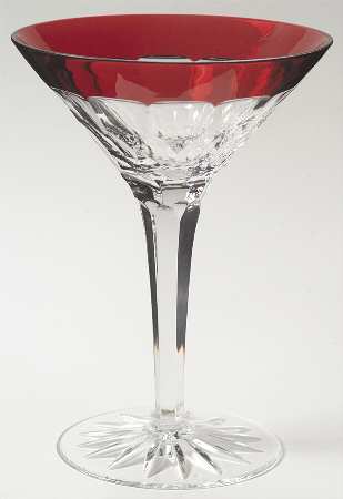Simply Red Martini Glass