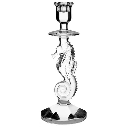 Seahorse 11" Tall Single Light Candlestick