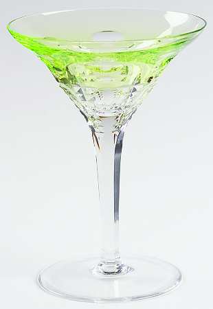 Simply Pastel Lime Martini Glass