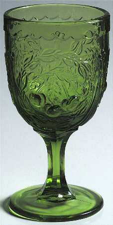 Cherry Green by L G Wright Glass