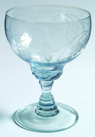 Jasmine Pearl Smoke Blue by Waterford Crystal
