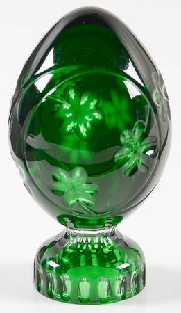 Shamrock Egg Paperwieght