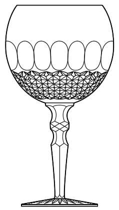 Colleen Encore (Cut Foot) by Waterford Crystal