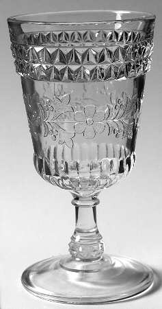 Wildflower Clear by L G Wright Glass
