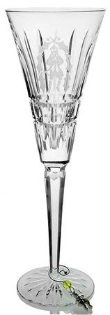 Twelve Days of Christmas (No Box) Fluted Champagne & Charm