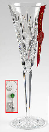 Twelve Days of Christmas (No Box) Fluted Champagne & Charm
