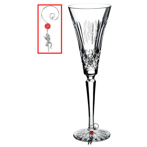 Twelve Days of Christmas (Boxed) Fluted Champagne & Charm