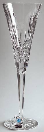 Twelve Days of Christmas Fluted Champagne No Charm