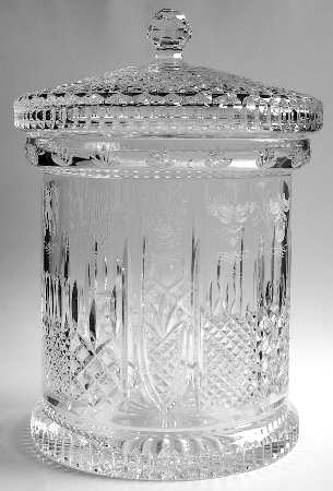 Twelve Days of Christmas Biscuit Barrel & Lid