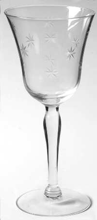 Regent (Cut Stars) by West Virginia Glass Specialty