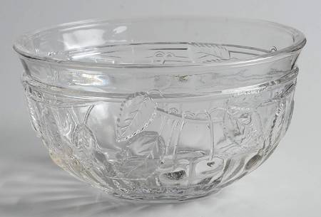 Pressed Fruit 5" Round Bowl