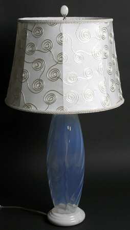 Evolution (Italian Ice) 34" Electric Lamp & Shade