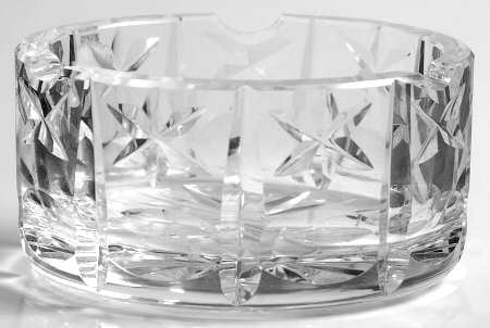Smoking Accesories 3" Round Ashtray by Waterford Crystal