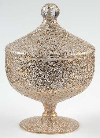 Golden Brocade by West Virginia Glass Specialty