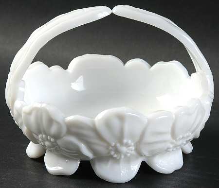 Pansy Milk Glass by Westmoreland