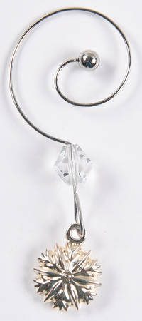 Snowflake Wishes Love Anniversary Wine Charm