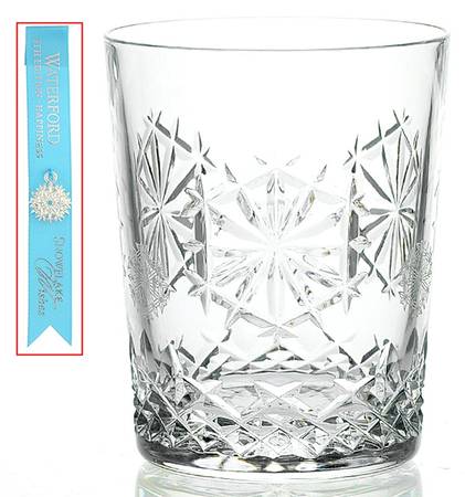 Snowflake Wishes (Boxed) Happiness Dbl Old Fashion w/Bracelet Charm