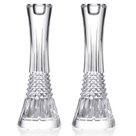 Lismore Diamond (Set of 2) 10" Single Candlestick