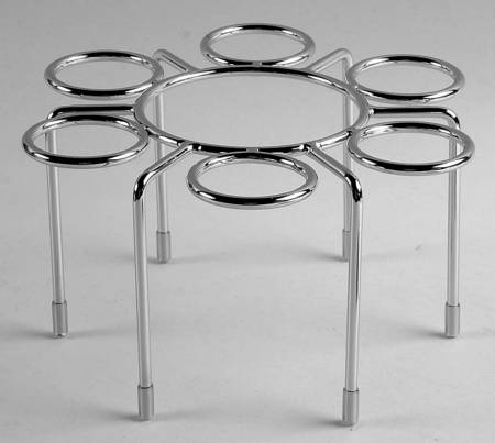 Lismore Diamond Metal Holder for (8 Piece) Vodka Set
