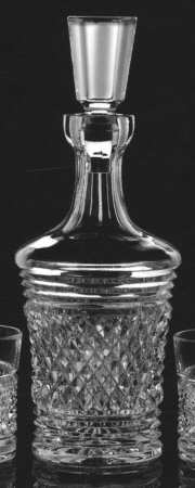 Designer Studio Whiskey Decanter & Stopper