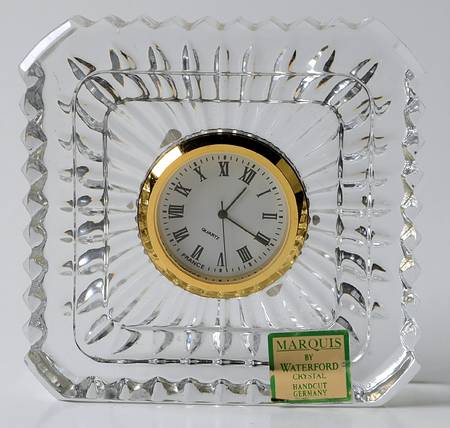 Giftware (Marquis Line) Square Quartz Clock