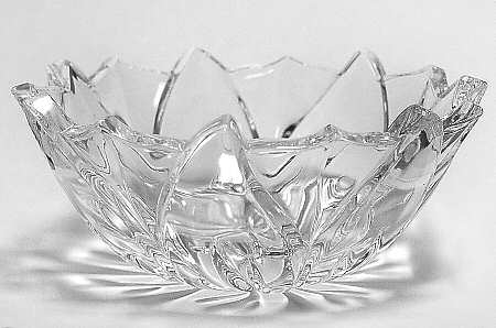 Floral Bowl Collection 5" Poinsettia Shape Bowl