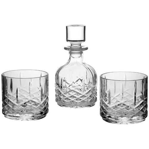 Markham Stacking Decanter & (2) Tumbler Set