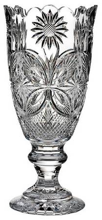 Flora & Fauna 18" Footed Vase