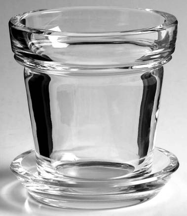 Clare Small Flower Pot & Underplate