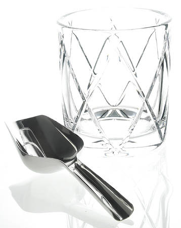 Short Stories Ice Bucket & Metal Scoop