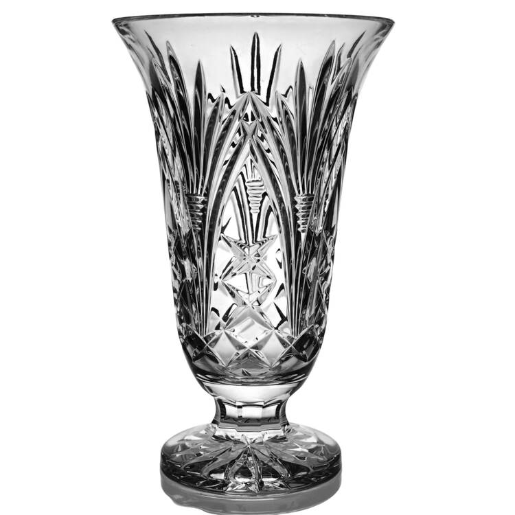 Vases and Urns 14" Footed Vase by Waterford Crystal