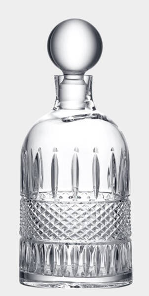 Mastercraft Irish Lace Square Decanter & Stopper