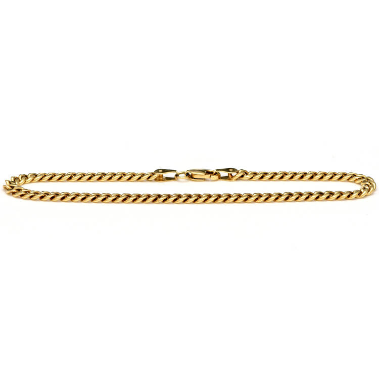 10KY Curb Link Bracelet
